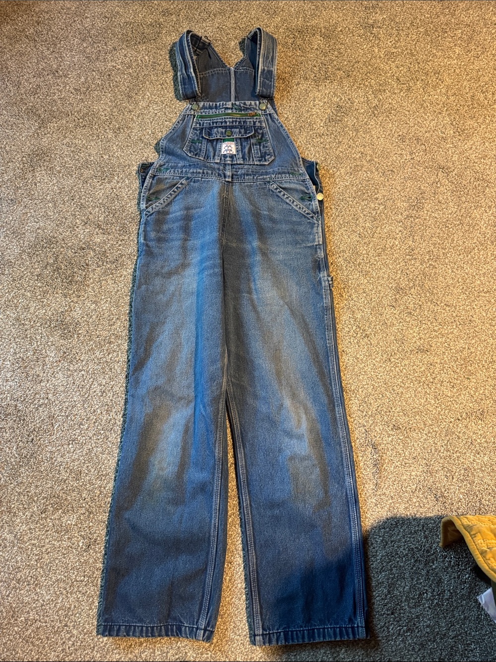 Lady Liberty Classic Blue Denim Overalls